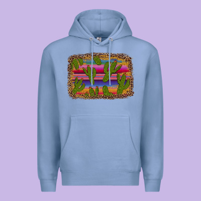 Cinco De Mayo Leopard Frame Premium Hoodie Designed By Artiststas