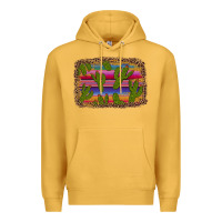 Mustard cinco de mayo leopard frame Premium Hoodie - Artiststas
