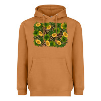 Meerkat st patricks day background Heavyweight Hoodie - RanaPortraitStore