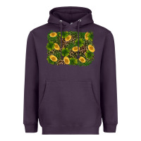 Plum st patricks day background Heavyweight Hoodie - RanaPortraitStore