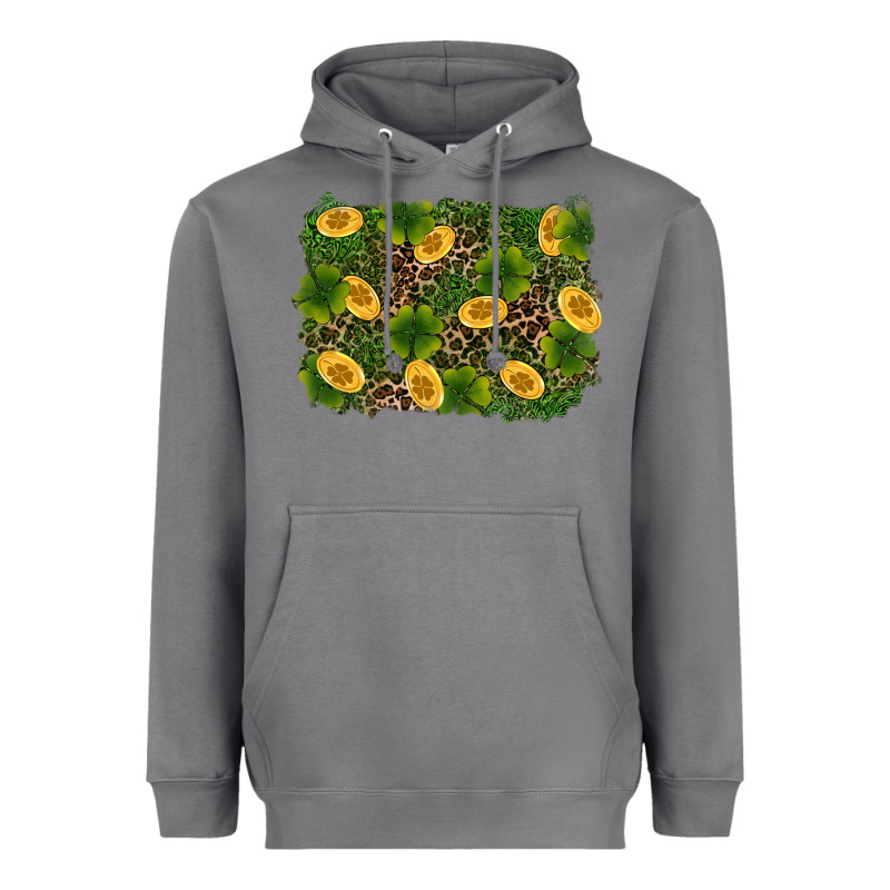 St Patricks Day Background Heavyweight Hoodie by RanaPortraitStore | Teevron
