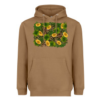 Toasted Coconut st patricks day background Heavyweight Hoodie - RanaPortraitStore