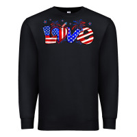 Black love 4th of july Premium Sweatshirt - Zillion Design Studio