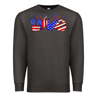 Smoke love 4th of july Premium Sweatshirt - Zillion Design Studio