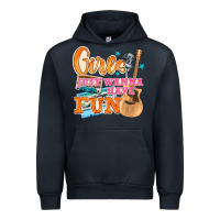 Navy girls just wanna have fun Urban Hoodie - NancyCooperArtShop