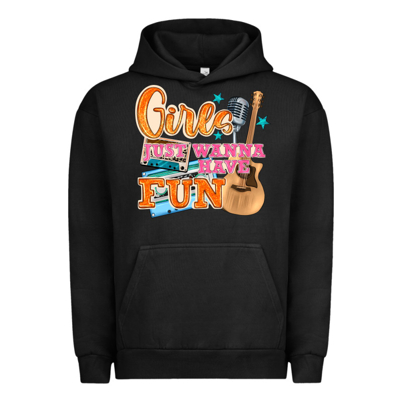 Girls Just Wanna Have Fun Urban Hoodie by NancyCooperArtShop | Teevron