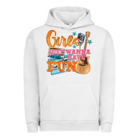 Pigment Lunar Rock girls just wanna have fun Urban Hoodie - NancyCooperArtShop