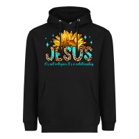 Black jesus it s not religion it s a relationship Heavyweight Hoodie - Zillion Design Studio