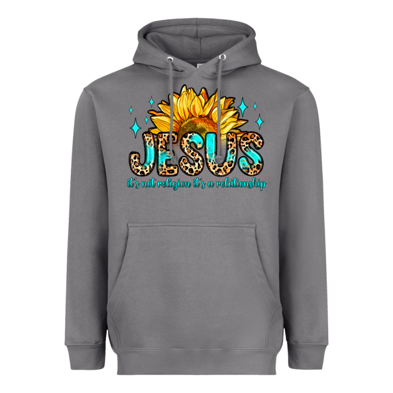 Jesus It S Not Religion It S A Relationship Heavyweight Hoodie by Zillion Design Studio | Teevron