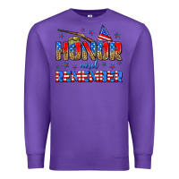 Purple honor and remember Premium Sweatshirt - Zillion Design Studio