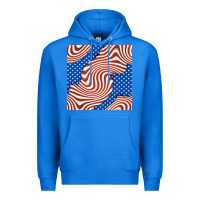 True Royal american flag seamless pattern Premium Hoodie - BundleAndBundleShop