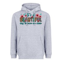 Heather Grey it s a beautiful day to leave me alone Heavyweight Hoodie - Zillion Design Studio