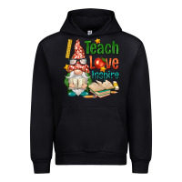 Black gnome teach love inspire Urban Hoodie - NancyCooperArtShop