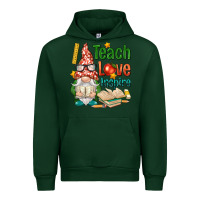 Forest Green gnome teach love inspire Urban Hoodie - NancyCooperArtShop