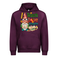 Mauve Wine gnome teach love inspire Urban Hoodie - NancyCooperArtShop