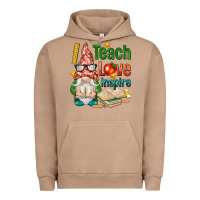 Gnome Teach Love Inspire Urban Hoodie | Teevron