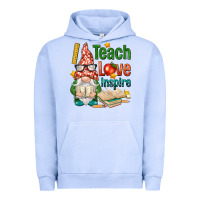 Pigment Grape Ice gnome teach love inspire Urban Hoodie - NancyCooperArtShop