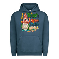 Pigment Midnight Navy gnome teach love inspire Urban Hoodie - NancyCooperArtShop