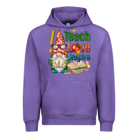 Tulip gnome teach love inspire Urban Hoodie - NancyCooperArtShop