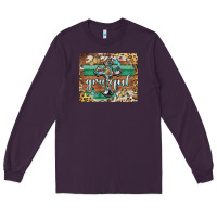 Plum grateful cross mousepad Long Sleeve Tee - BarkalooDesign
