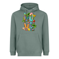 Sage summer love teacher Heavyweight Hoodie - texasbilliewilder