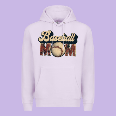 Baseball Mom Premium Hoodie Designed By Jahusdesignshop