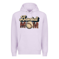 Lilac baseball mom Premium Hoodie - JahusDesignShop