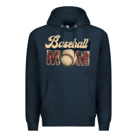 Navy baseball mom Premium Hoodie - JahusDesignShop