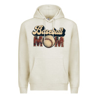 Oatmeal Heather baseball mom Premium Hoodie - JahusDesignShop