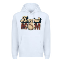 White baseball mom Premium Hoodie - JahusDesignShop