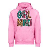 Fuchsia Pink girl mimi Urban Hoodie - NancyCooperArtShop