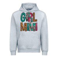 Heather Grey girl mimi Urban Hoodie - NancyCooperArtShop