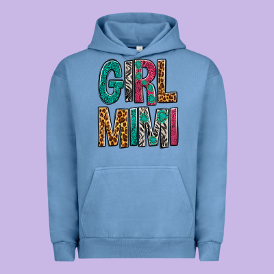 Girl Mimi Urban Hoodie Designed By Nancycooperartshop