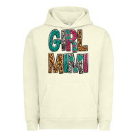 Pigment Pistachio girl mimi Urban Hoodie - NancyCooperArtShop