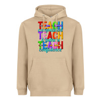 Mushroom teach compassion teach kindness teach confidence Heavyweight Hoodie - texasbilliewilder