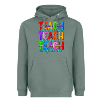 Sage teach compassion teach kindness teach confidence Heavyweight Hoodie - texasbilliewilder