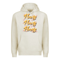 Oatmeal Heather howdy howdy howdy Premium Hoodie - JahusDesignShop