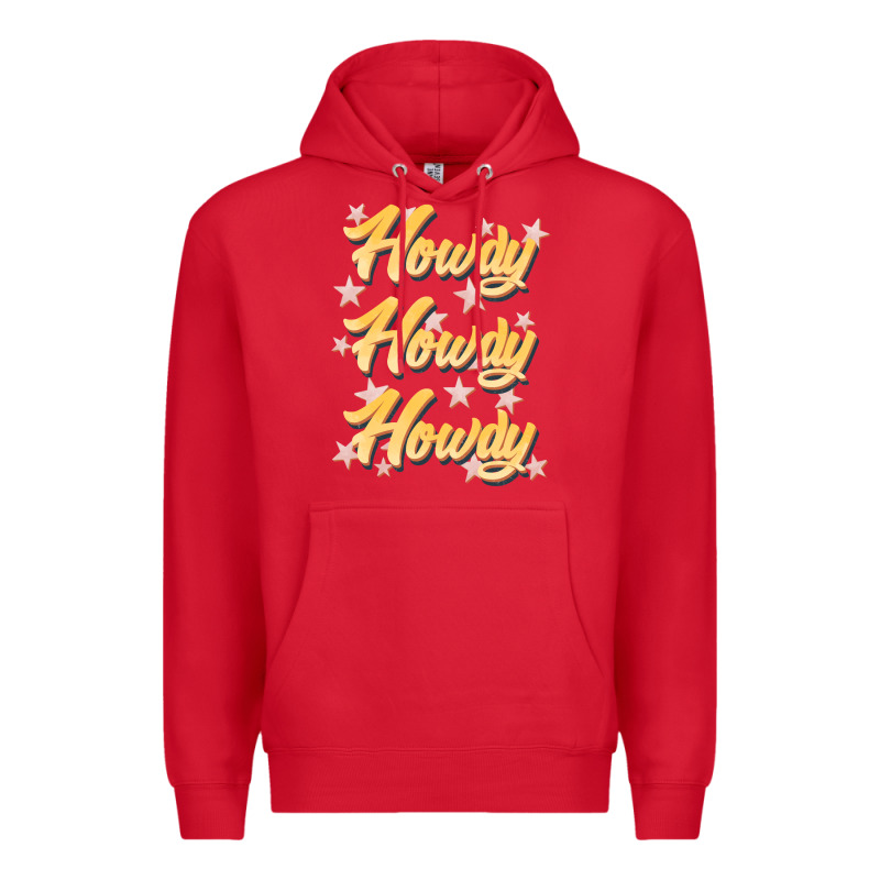 Howdy Howdy Howdy Premium Hoodie by JahusDesignShop | Teevron
