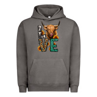 Pigment Tornado love long haired cow Urban Hoodie - Jasminsmagicworld