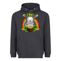 Smoke st patricks day baby sheep shamrocks gold rainbow Heavyweight Hoodie - RanaPortraitStore
