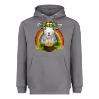 Storm st patricks day baby sheep shamrocks gold rainbow Heavyweight Hoodie - RanaPortraitStore