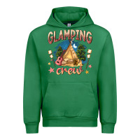 Emerald glamping crew Urban Hoodie - NancyCooperArtShop