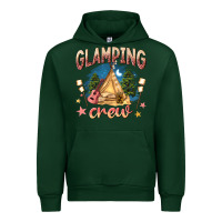 Foreset Green glamping crew Urban Hoodie - NancyCooperArtShop