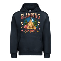 Navy glamping crew Urban Hoodie - NancyCooperArtShop