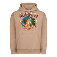 Pigment Burro glamping crew Urban Hoodie - NancyCooperArtShop