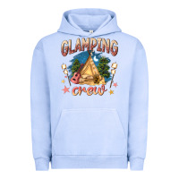 Pigment Grape Ice glamping crew Urban Hoodie - NancyCooperArtShop