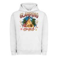 Pigment Lunar Rock glamping crew Urban Hoodie - NancyCooperArtShop