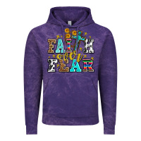 Cloud Purple faith over fear with cross and sunflowers Vintage Hoodie - AdoDesignShop