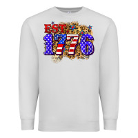 Dove Grey est. 1776 4th of july Premium Sweatshirt - Zillion Design Studio