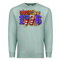Seafoam est. 1776 4th of july Premium Sweatshirt - Zillion Design Studio